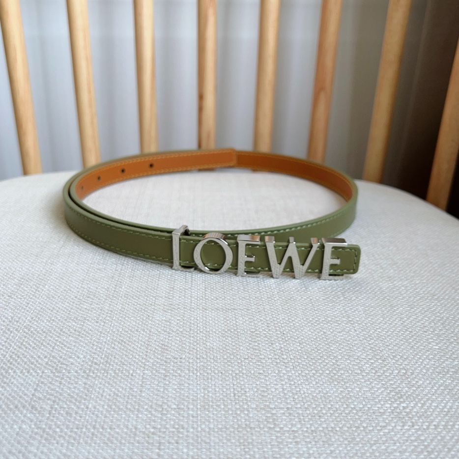 LOEWE 'Lettering' logo belt（E619Z16X161206）