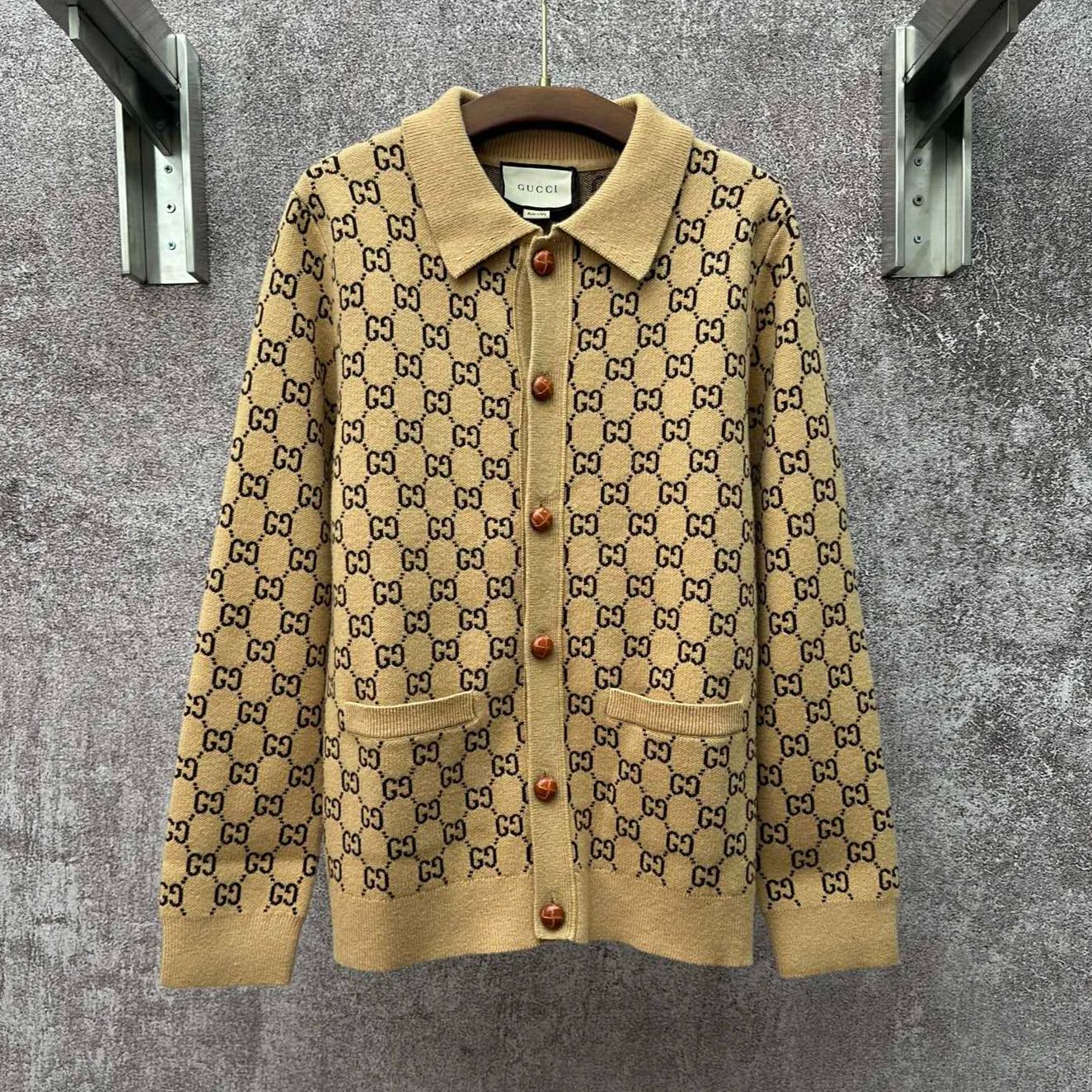 GUCCI Men's Wool Cardigan（645234-XKA4R-2667）