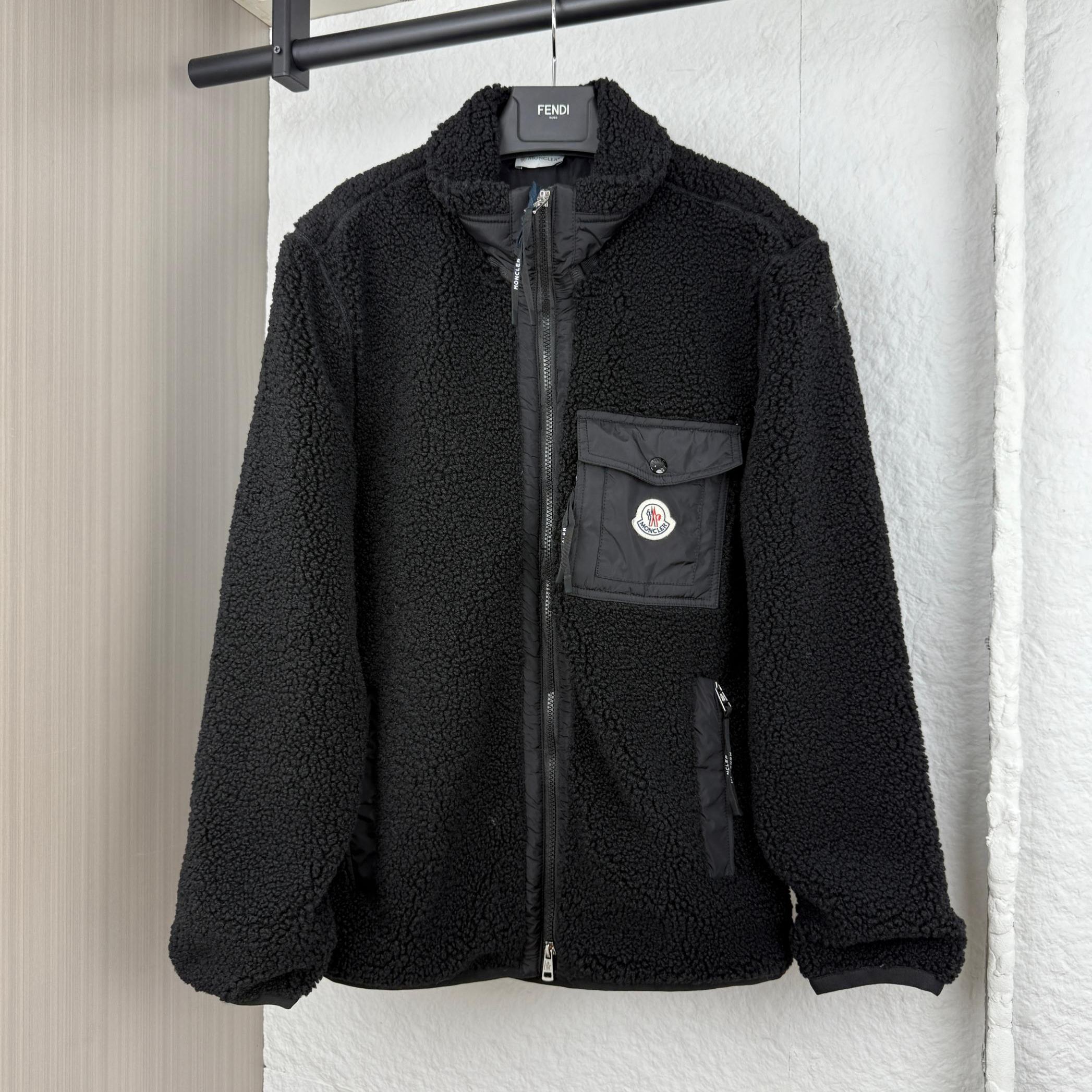 MONCLER Moncler Zip-Up Teddy Blouson（K20918G0004389B59999）