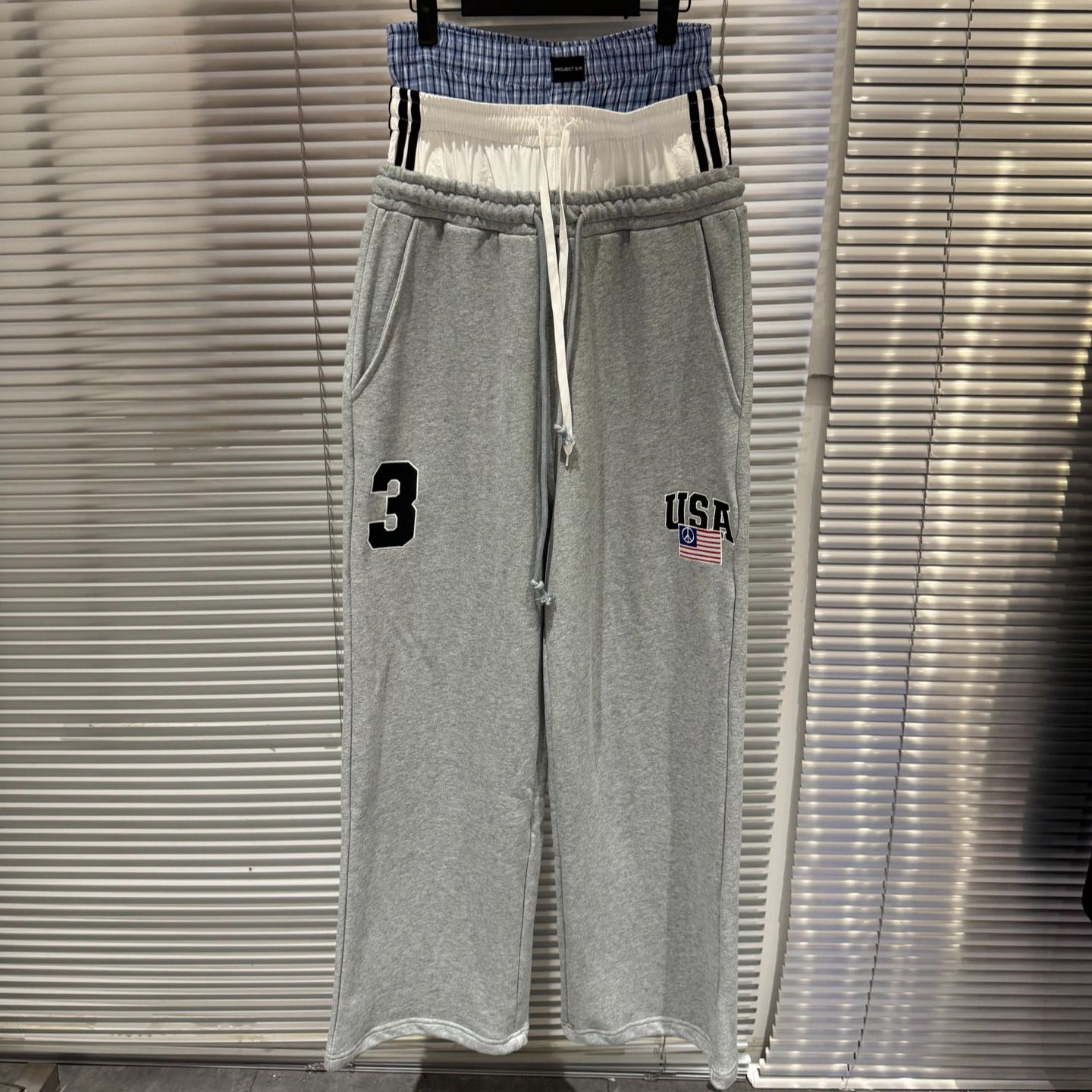 GRAILZ PROJECT G/R 3 LAYERED SWEAT PANTS（513J127A0979-C900）