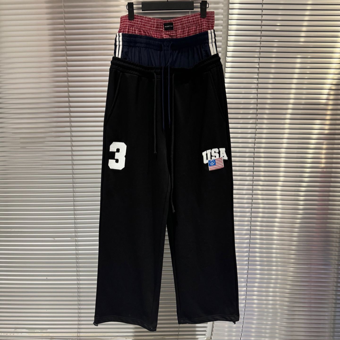 GRAILZ PROJECT G/R 3 LAYERED SWEAT PANTS（513J127A0979-C900）