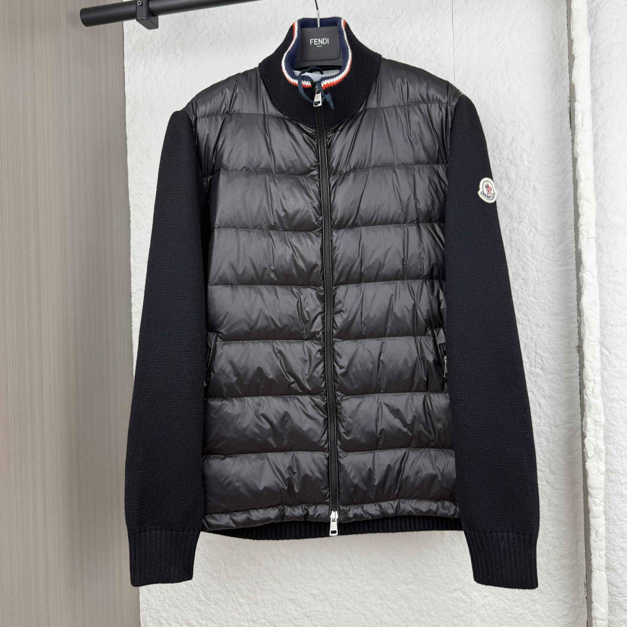 MONCLER zip-up cardigan（K20919B00003M1367776）