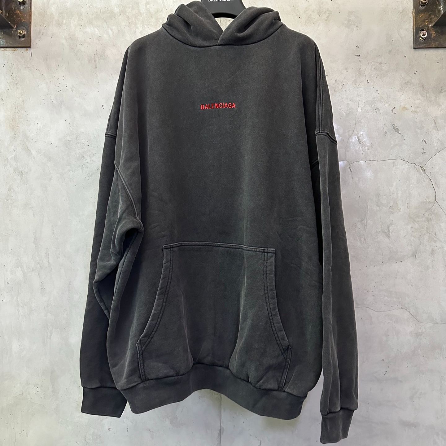 BALENCIAGA logo hoodie (767877TTVJ28483）