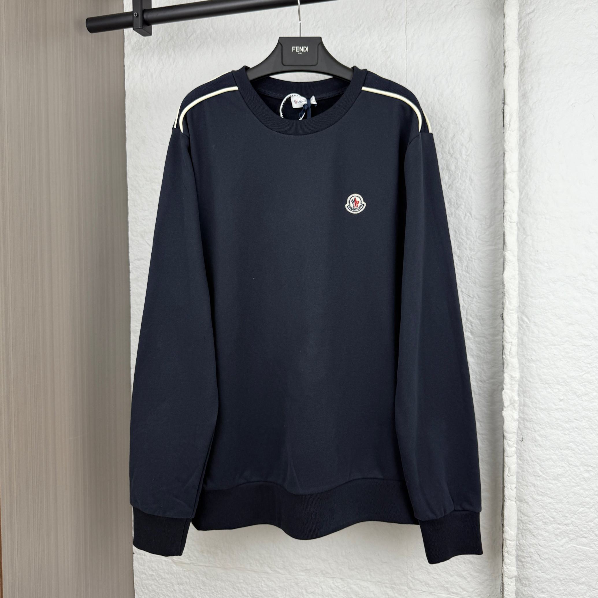 MONCLER Mondak logo cotton sweatshirt （K20918G0007989B00778）