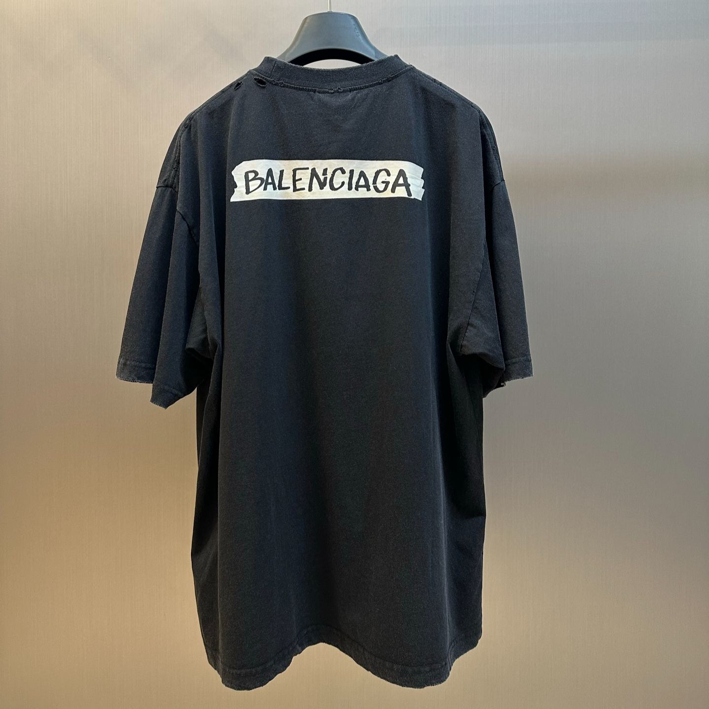 Balenciaga Masking Tape Medium Size T-Shirt (764235TTVL61041）