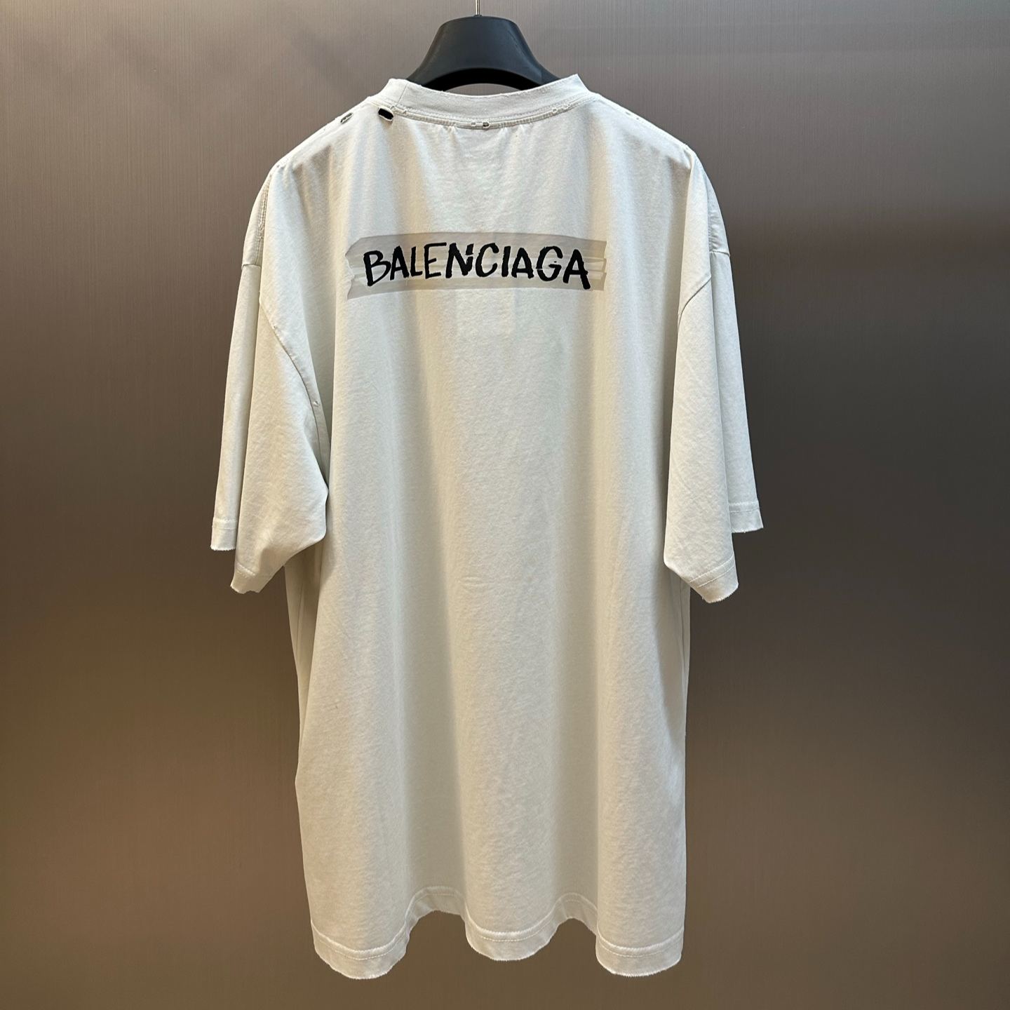 Balenciaga Masking Tape Medium Size T-Shirt (764235TTVL61041）