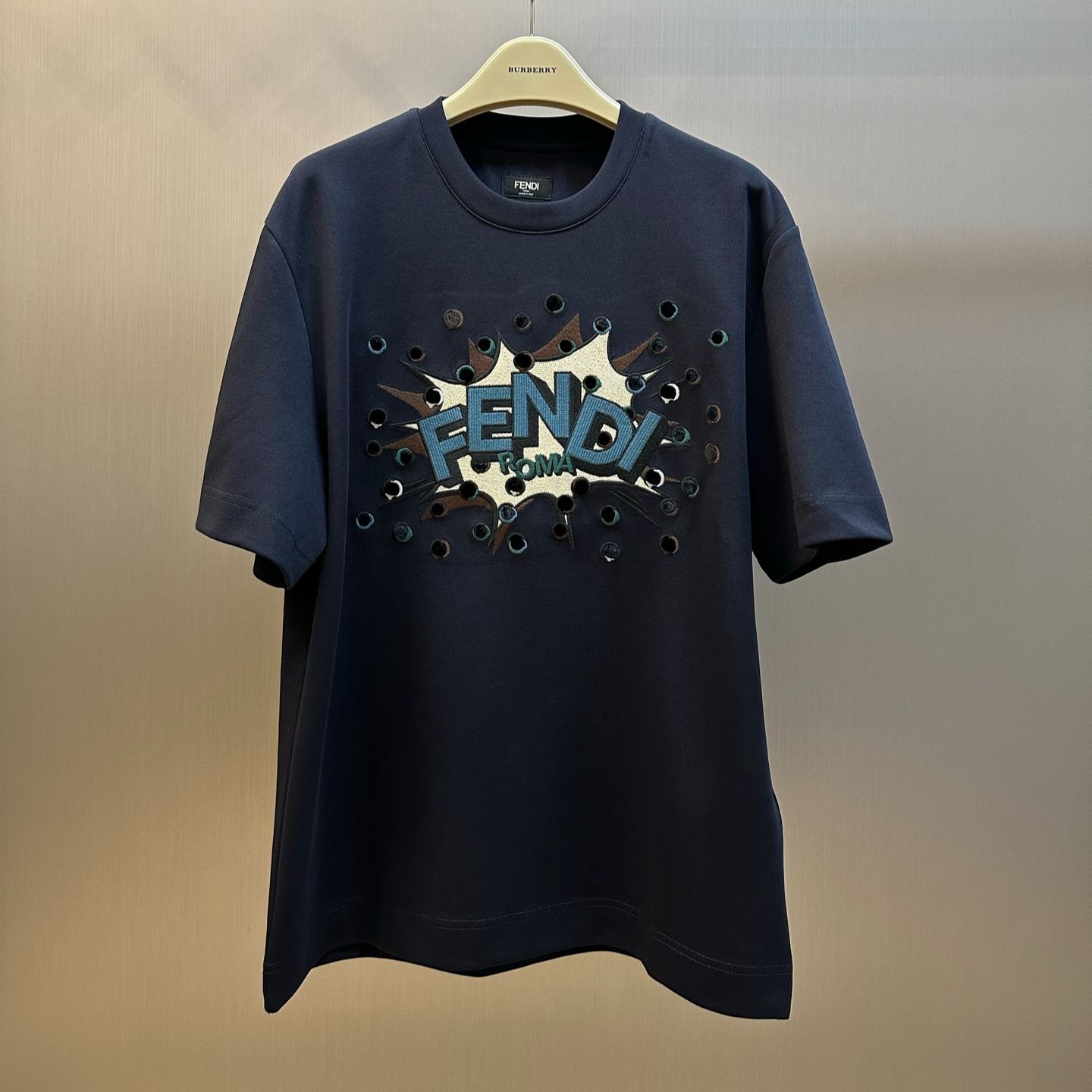 FENDI Boompop graphic T-shirt (FY0936AW0XF0QG0）