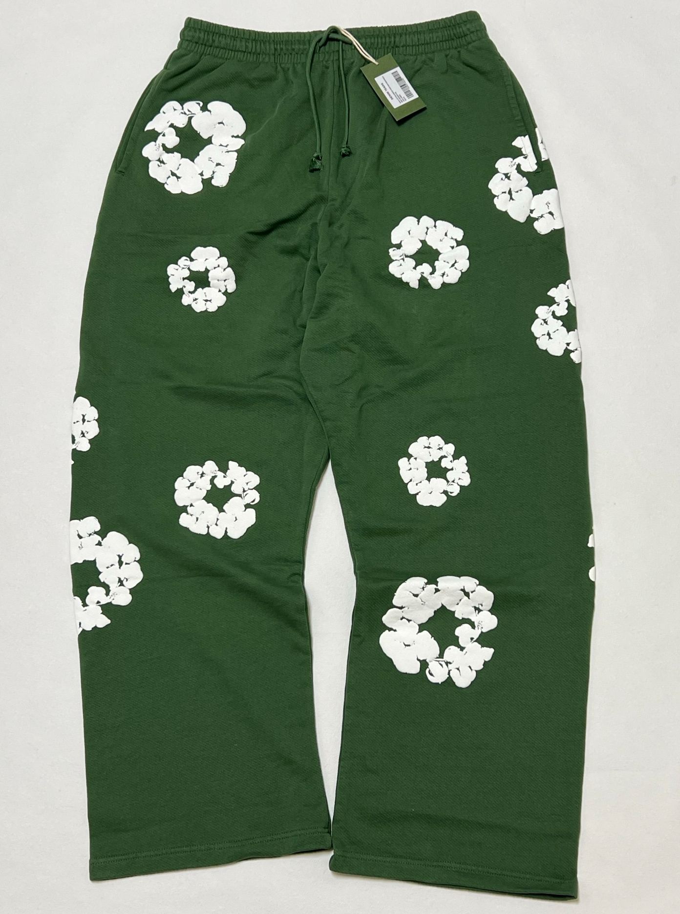 Denim Tears Cotton Wreath Baggy Sweatpants (SS25BAS11402048）