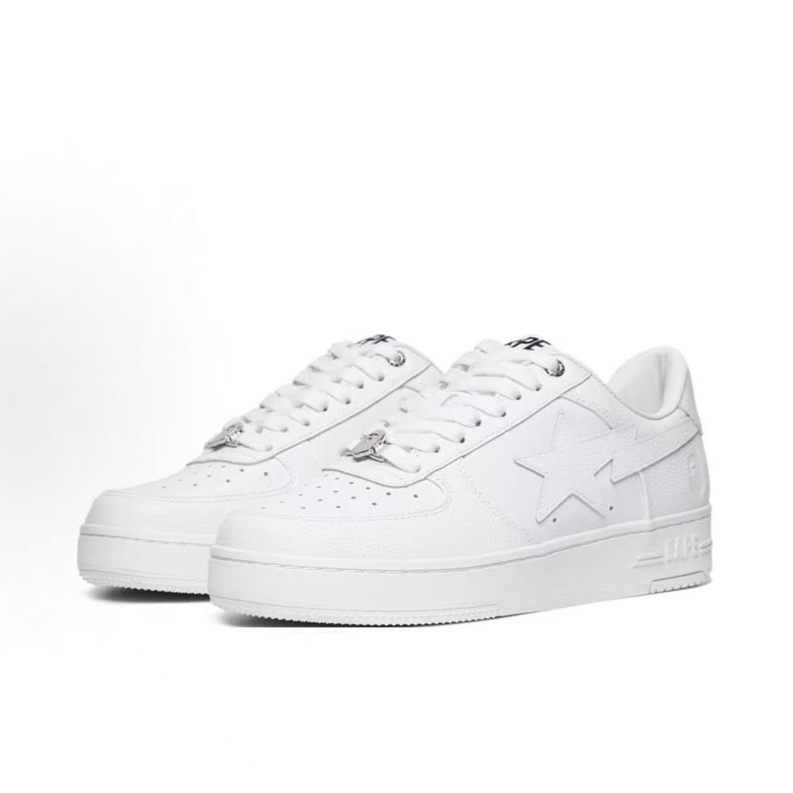 Bape sta 'Triple White'(0ZXSHM191334N)