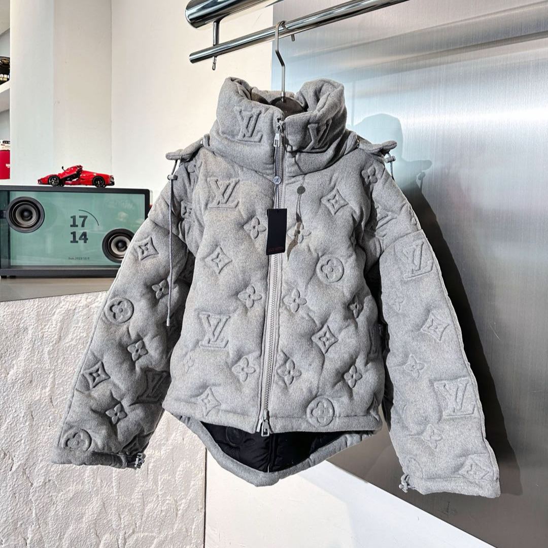 Louis Vuitton cashmere Monogram Boyhood Puff coat（LVFW191）