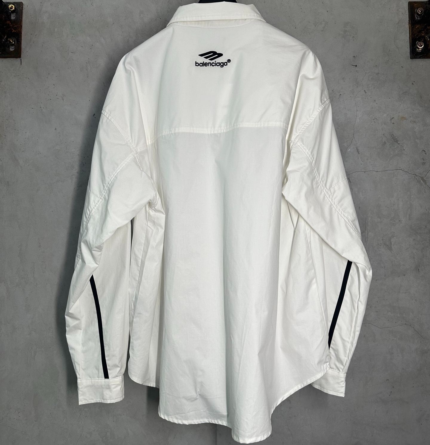 BALENCIAGA Men's 3B Sports Icon Tracksuit Shirt（768770TNQ259000）