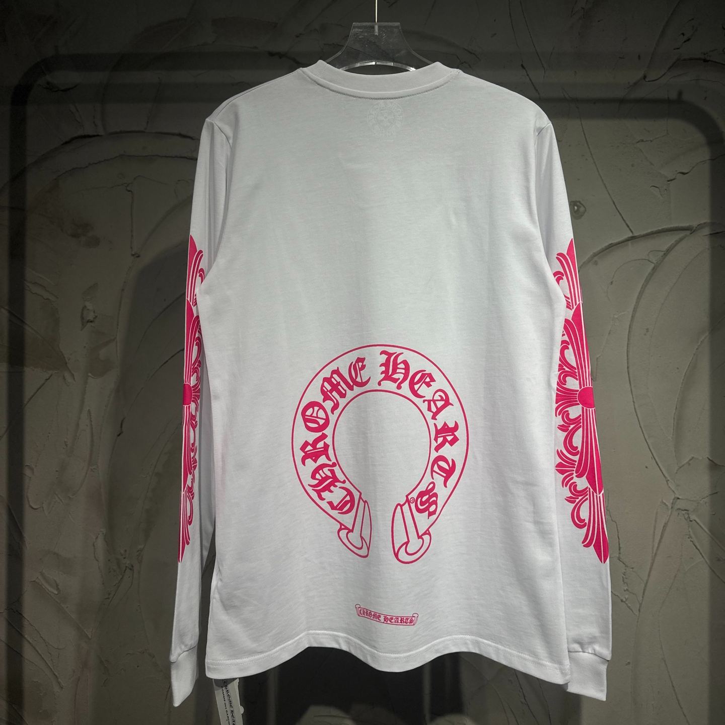 CHROME HEARTS Horseshoe Long Sleeve T-Shirt (CH-2322617）