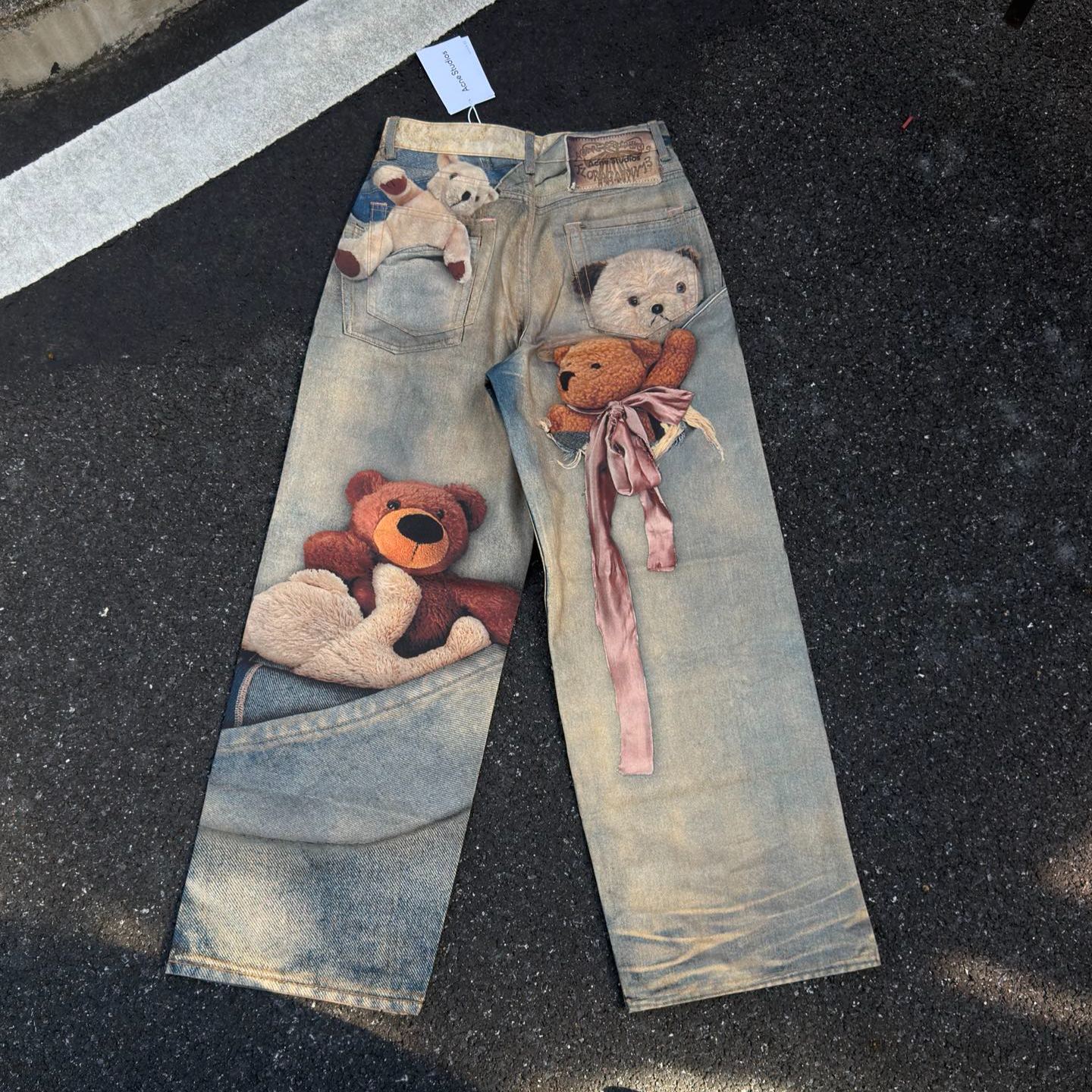 Acne Studios Loose fit jeans - 1981 (CK0138-AUZ）