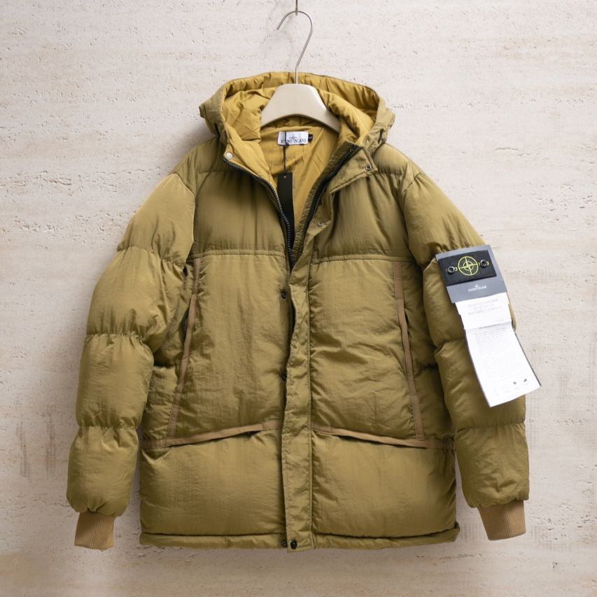 Stone Island Hooded Cotton Jacket（ST2025130）