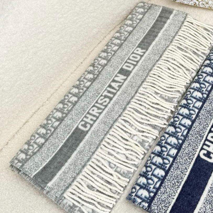 Dior Oblique Cashmere Scarf（01CDO309I093）