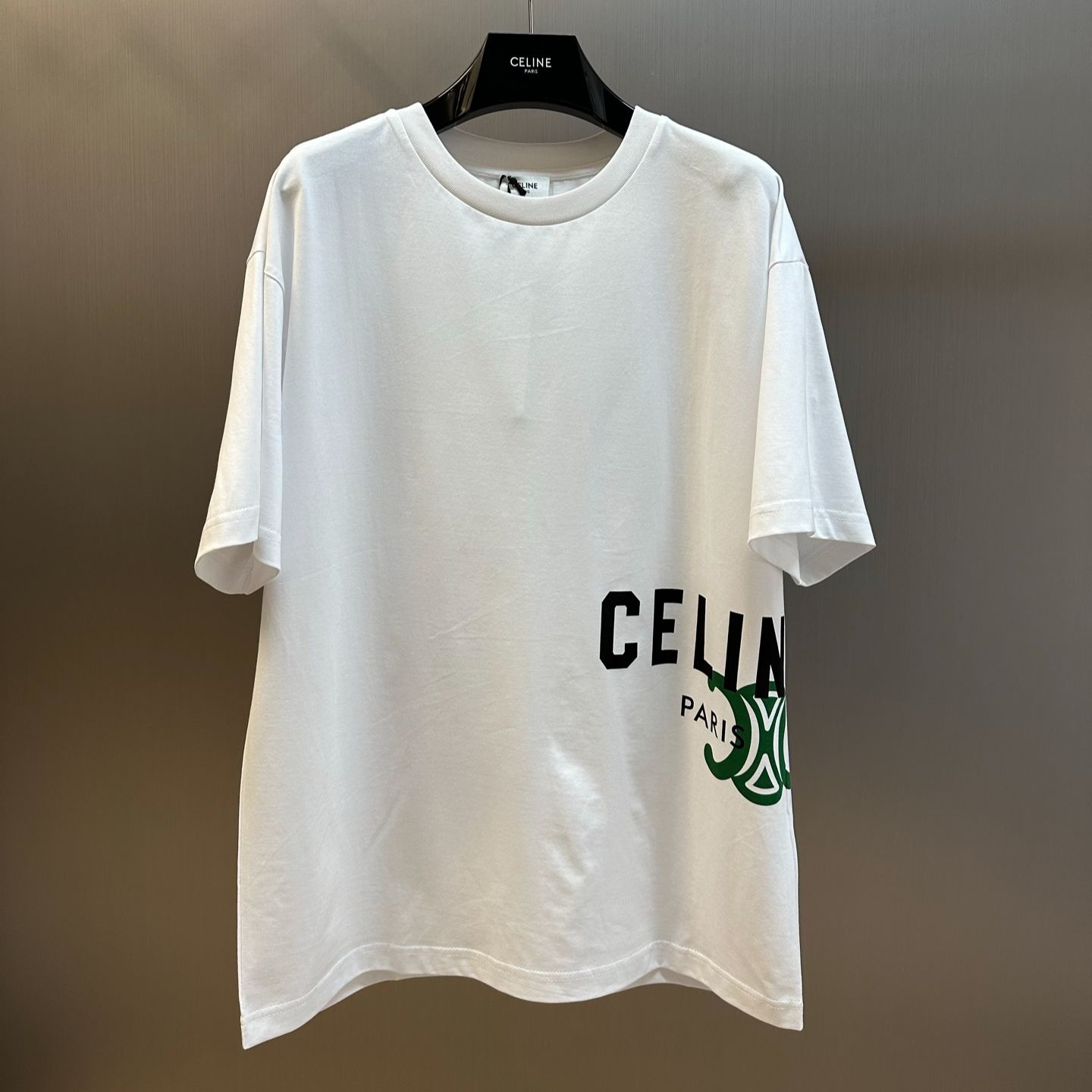 Celine logo T-shirt (RX0HV1242-GJL3）