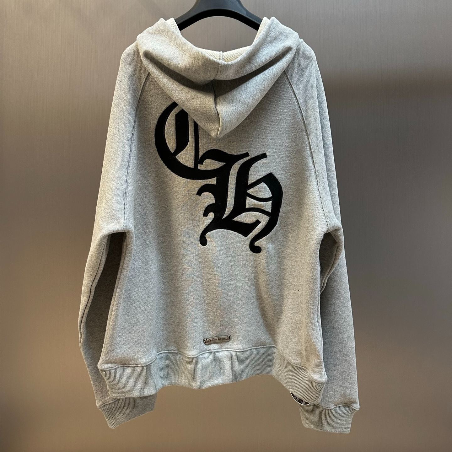 Chrome Hearts 3 Cross Hoodie (1SS2504CH7LMS）