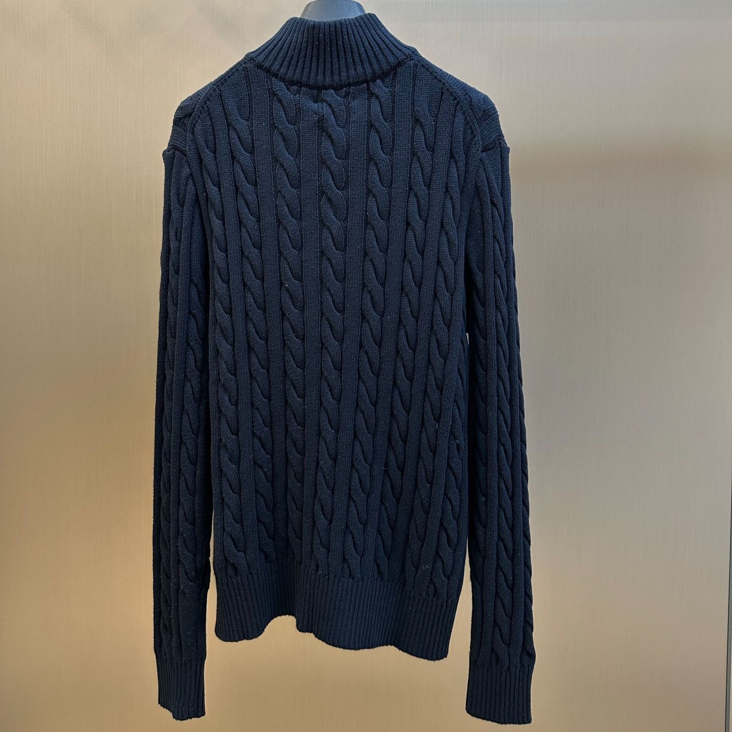 Polo Ralph Lauren Cable Knit Cotton Full Zip Sweater（MNPOSWE16820600-400）