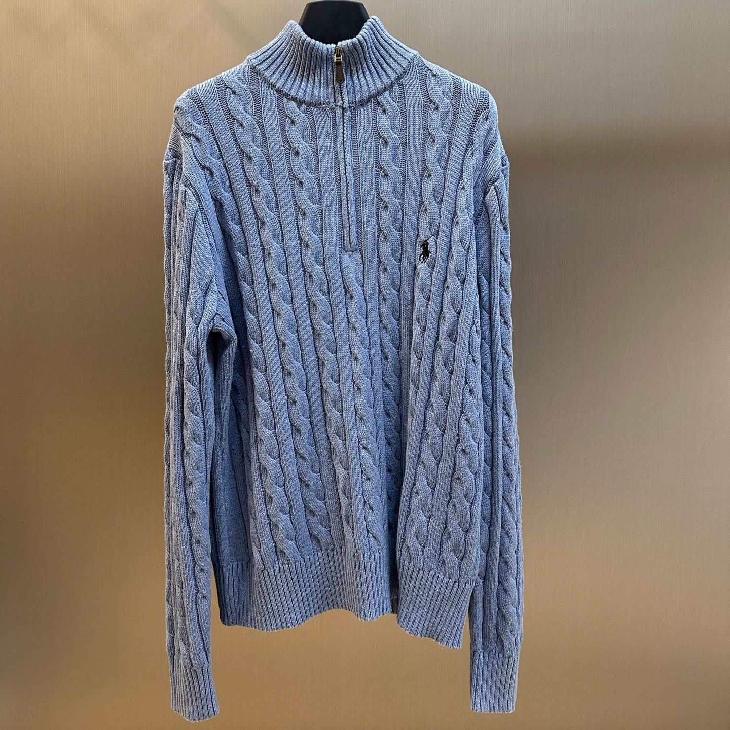 Ralph Lauren Men's Cotton Cable Knit Sweater（MNPOSWE16820447-020）