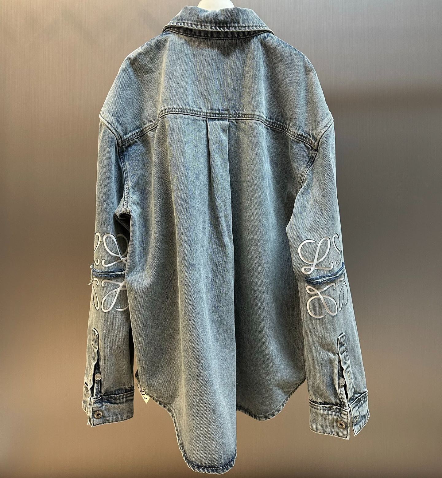 LOEWE Men's Anagram Shirt Jacket (H526Y1DW13-6395）