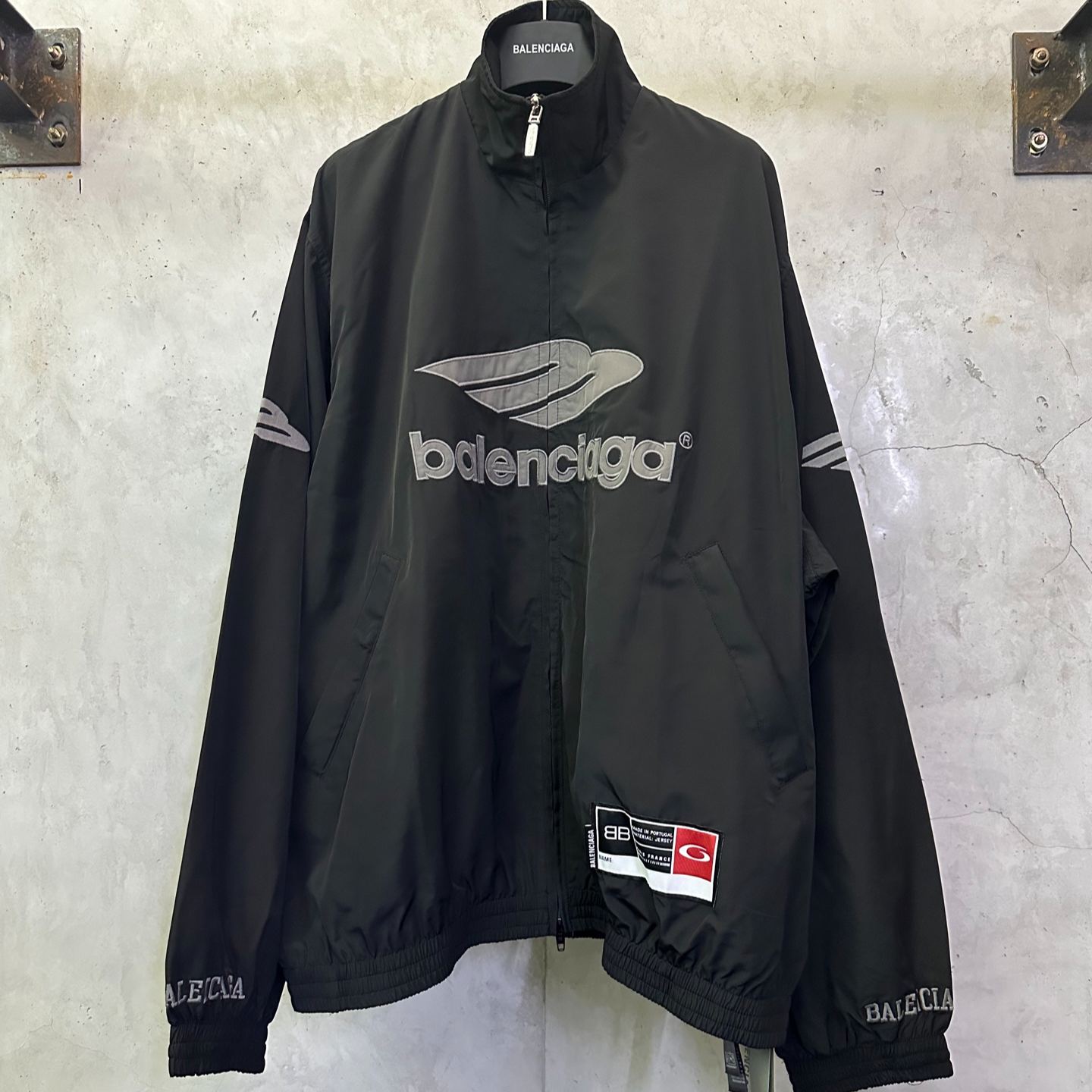 BALENCIAGA 3B Football Tracksuit Jacket (857734TPQ381800）