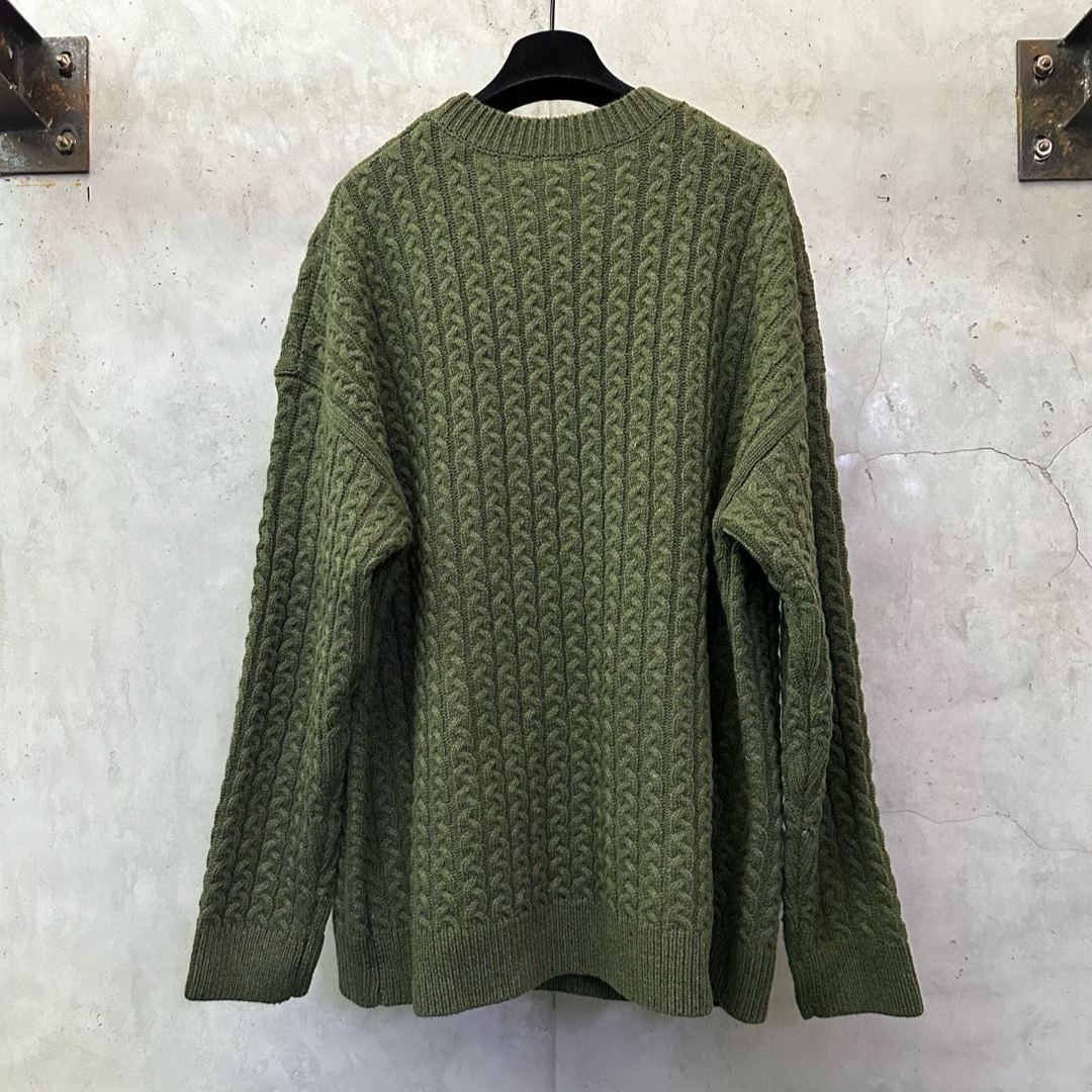 Loewe Cable Anagram sweater in wool (H526Y14K83-4160）