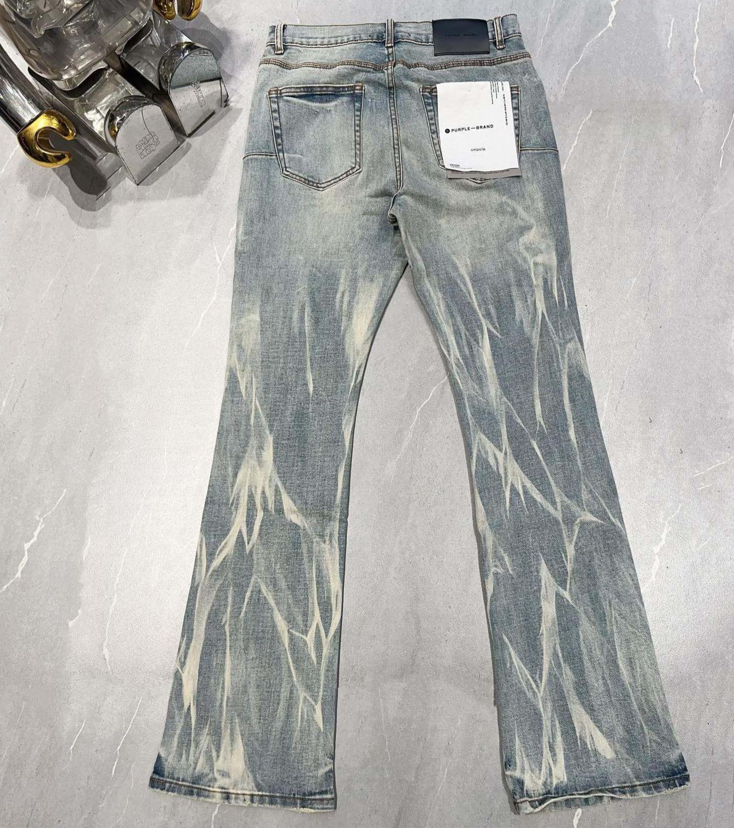 Purple Brand flared jeans (P017-MID）