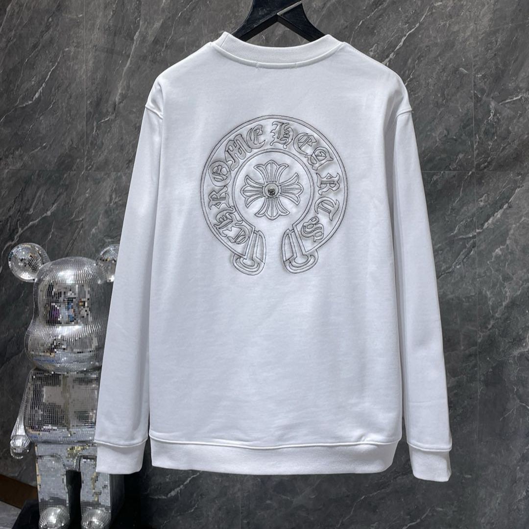Chrome Hearts Embroidered Long-Sleeve Sweatshirt (CH-20251220）