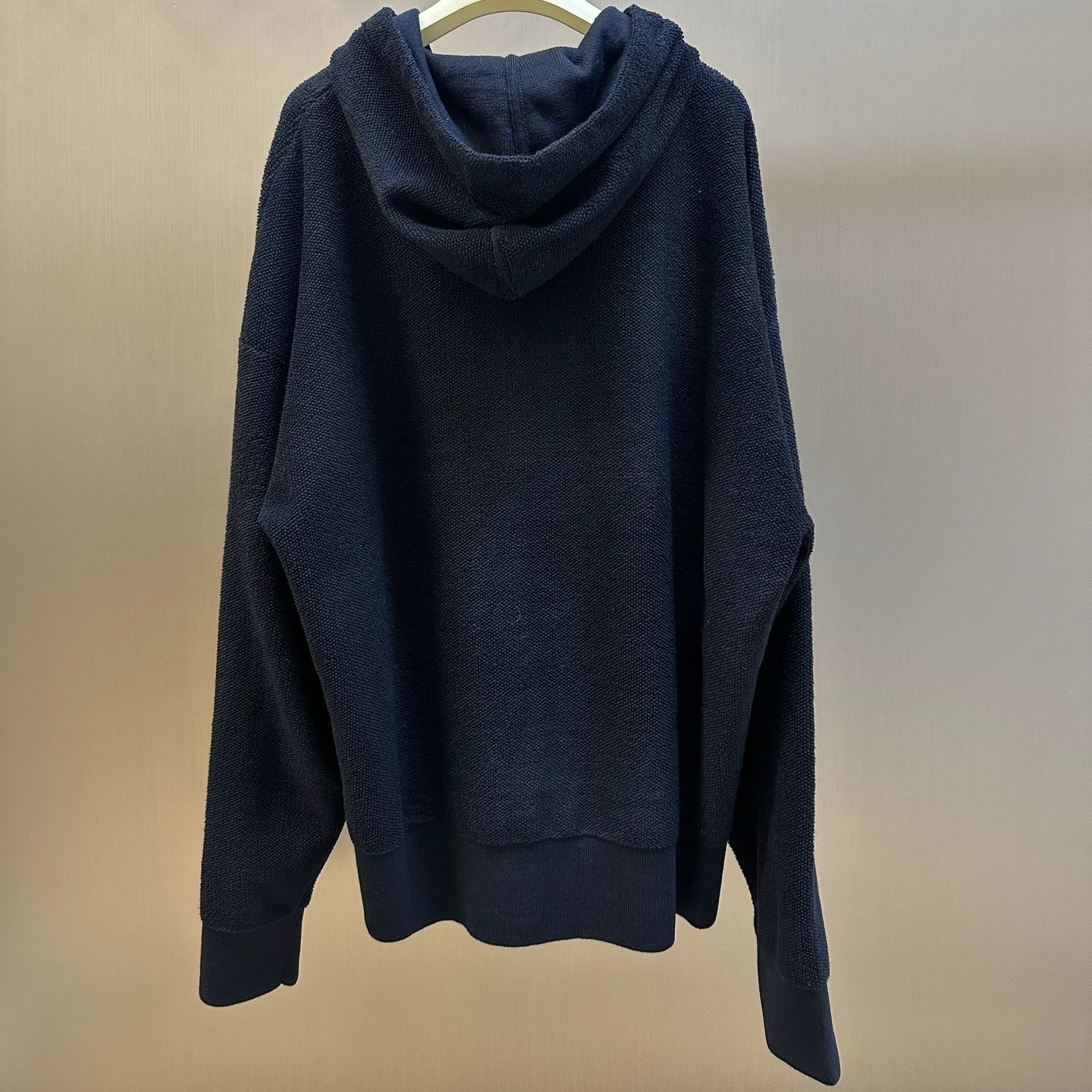 LOEWE Wool Anagram Zip-Up Hoodie (H526Y16KAT-5110）