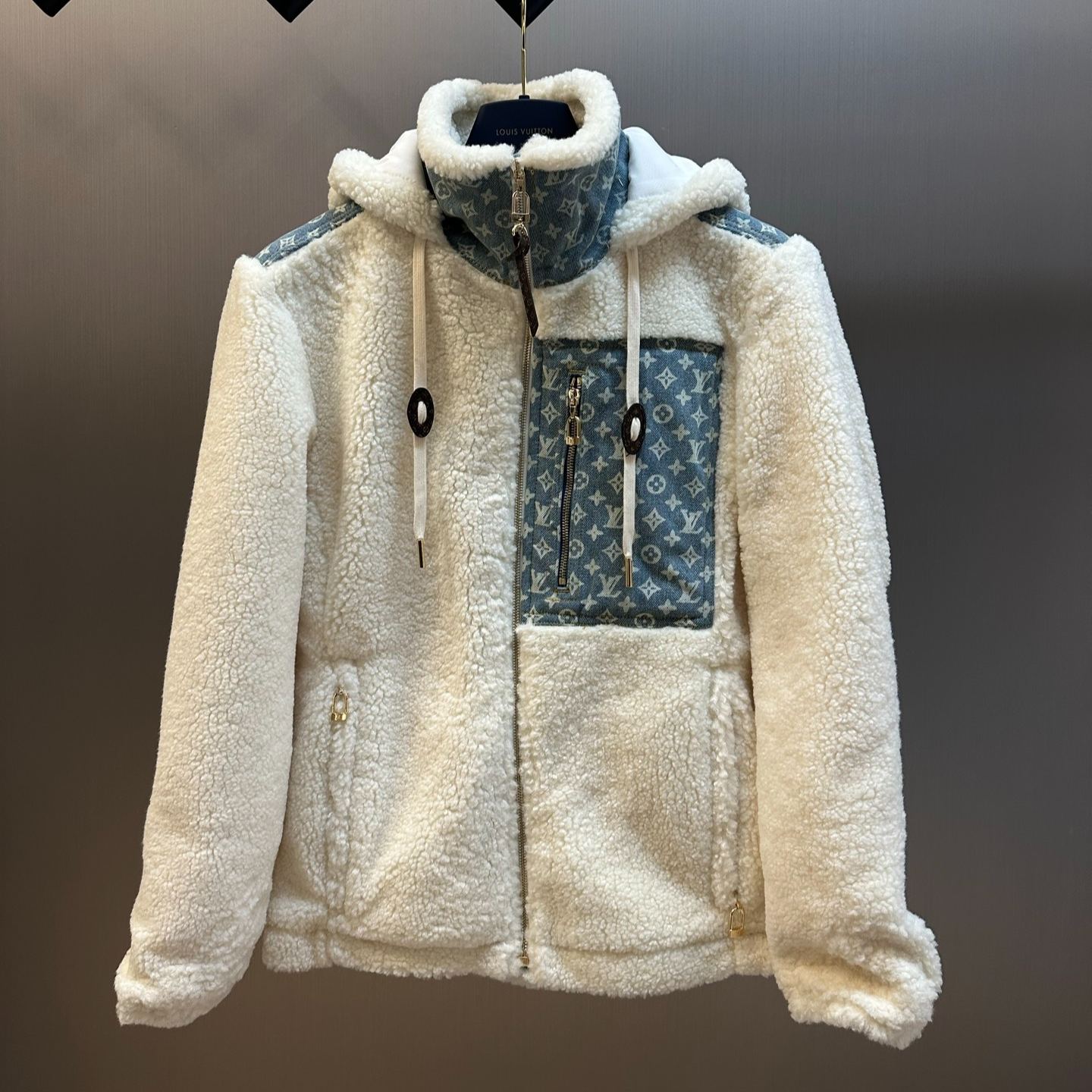 Louis Vuitton MONOGRAM Element Suede Jacket（1AIQQL）