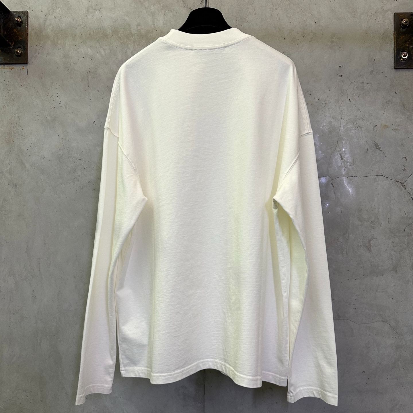 ACNE STUDIOS Print long-sleeve t-shirt - White (CL0408-100）