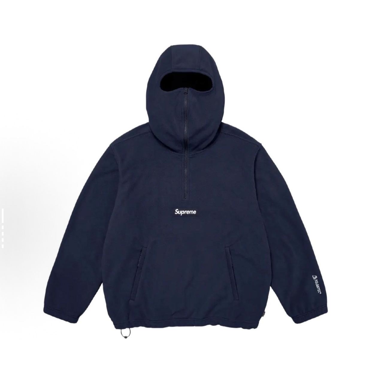 Supreme Polartec WEEK14 Polartec Face Mask Half-Fasten Hoodie (SUP-FW25-064）