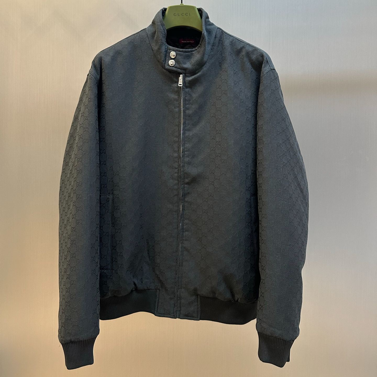 GUCCI GG plaid zip-up jacket（853976-ZAUCS-4440）