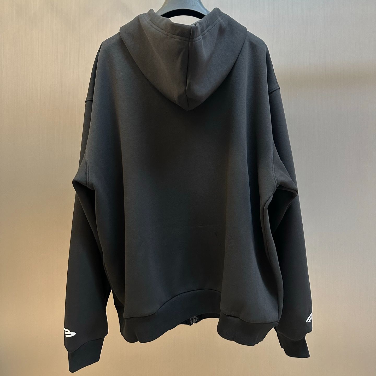 Balenciaga 3B Sports Icon Zip-Up Hoodie (855304TQVN99034）