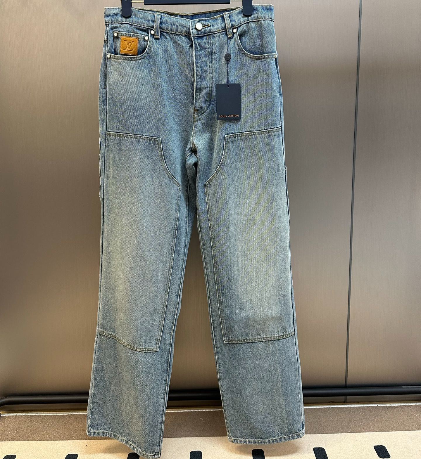Louis Vuitton Denim Carpenter Style Trousers（1AJBKM）