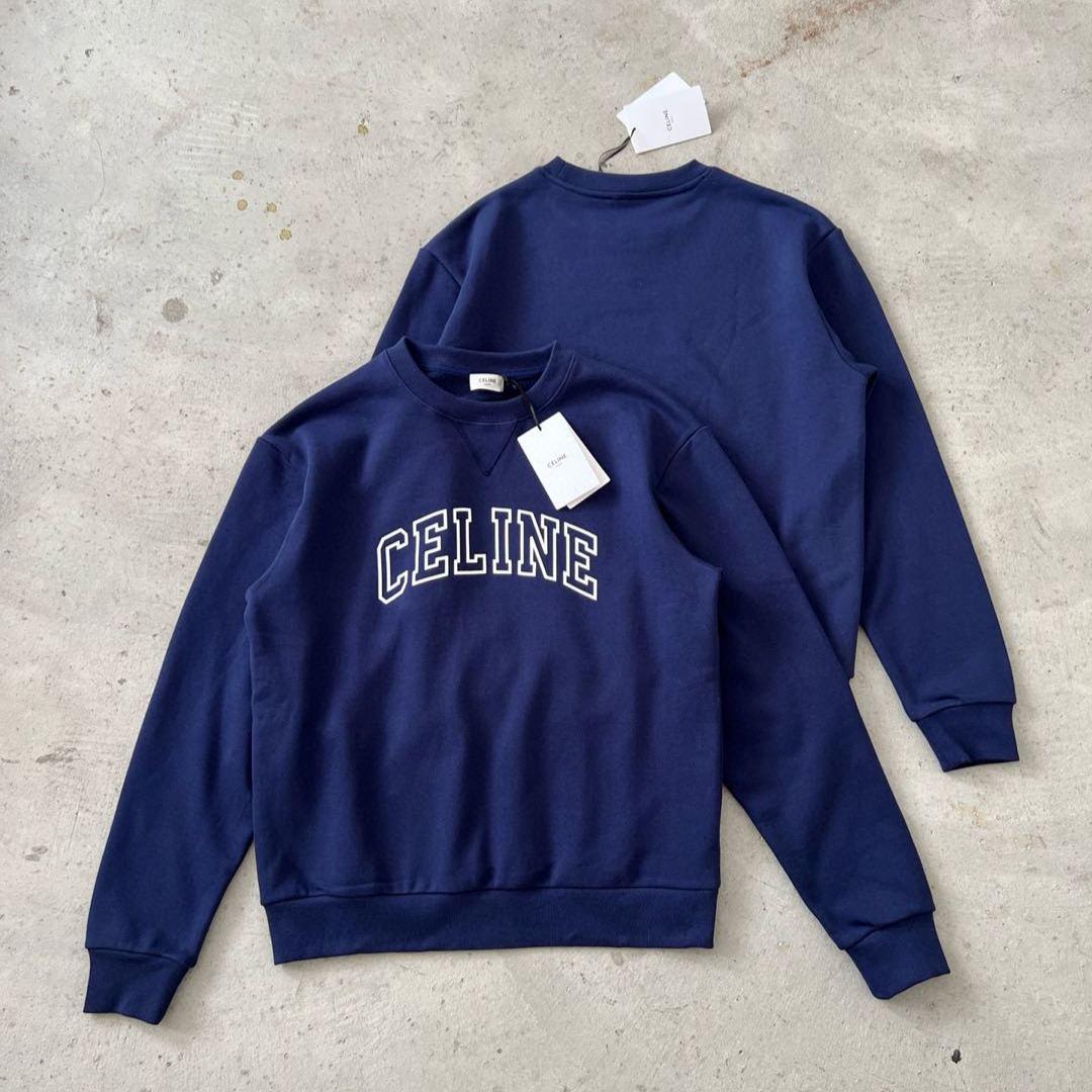 CELINE Crew Neck Hoodie (2Y05G670Q-07TZ）