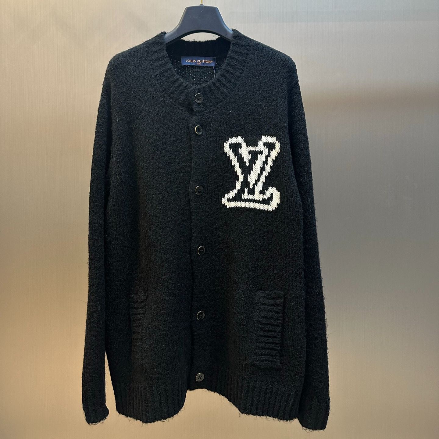 Louis Vuitton Thick Knit Inlaid Cardigan（1AJBXP）