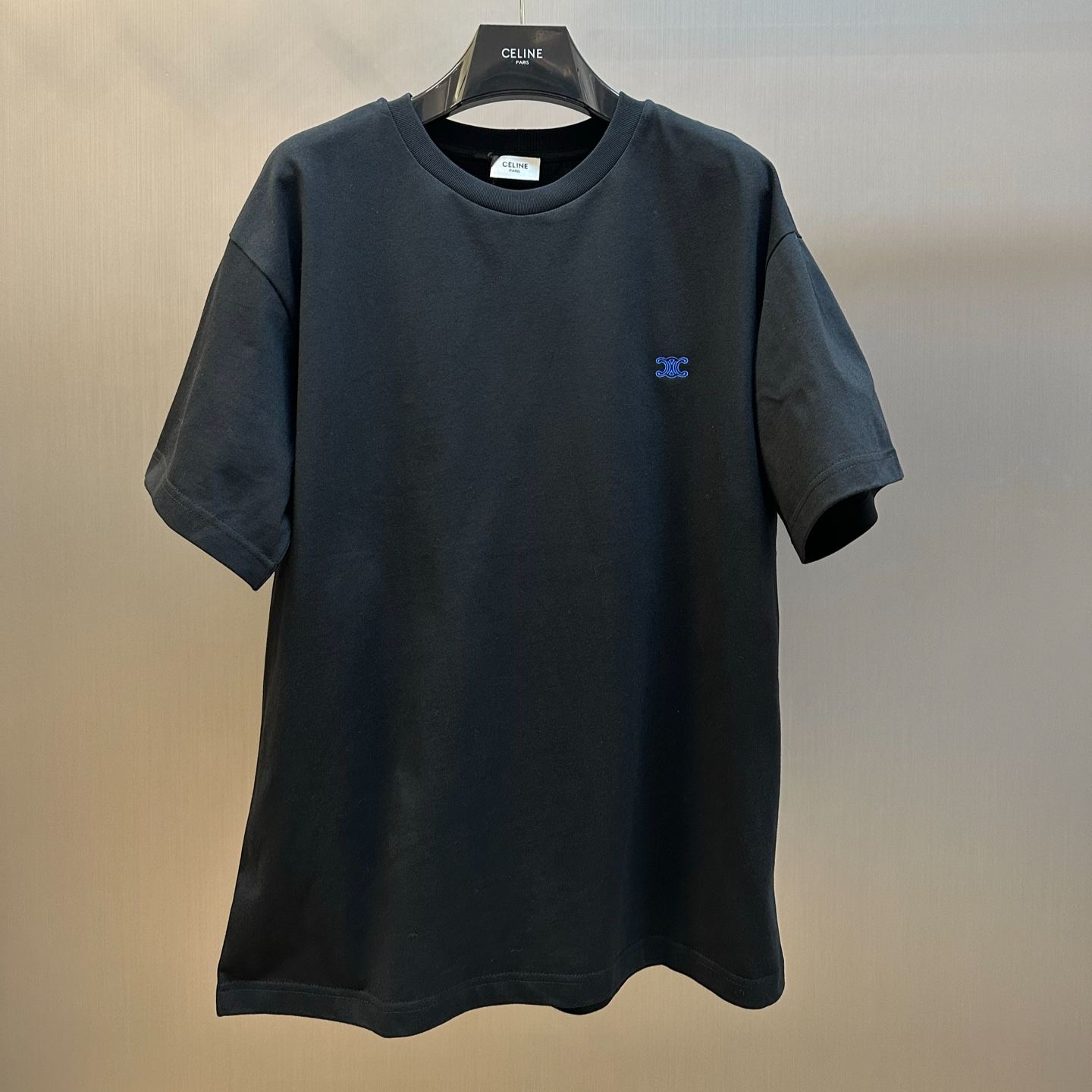 CELINE LOOSE T-SHIRT IN COTTON JERSEY (RX0HW1243-GHC1）