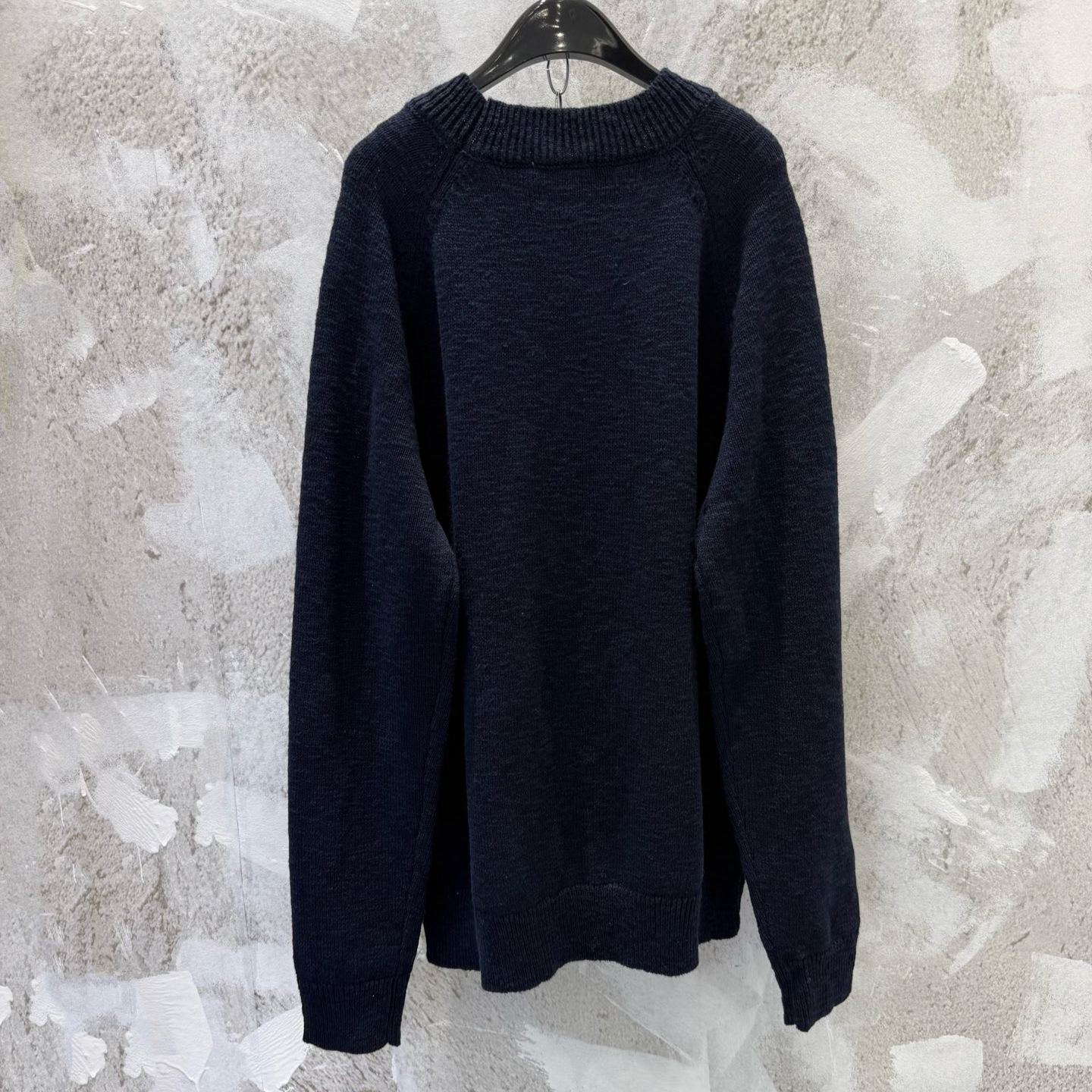 STONE ISLAND Embroidered Crew Neck Sweater Knitwear Long Sleeve（K2S155100093S00HA-V0026）