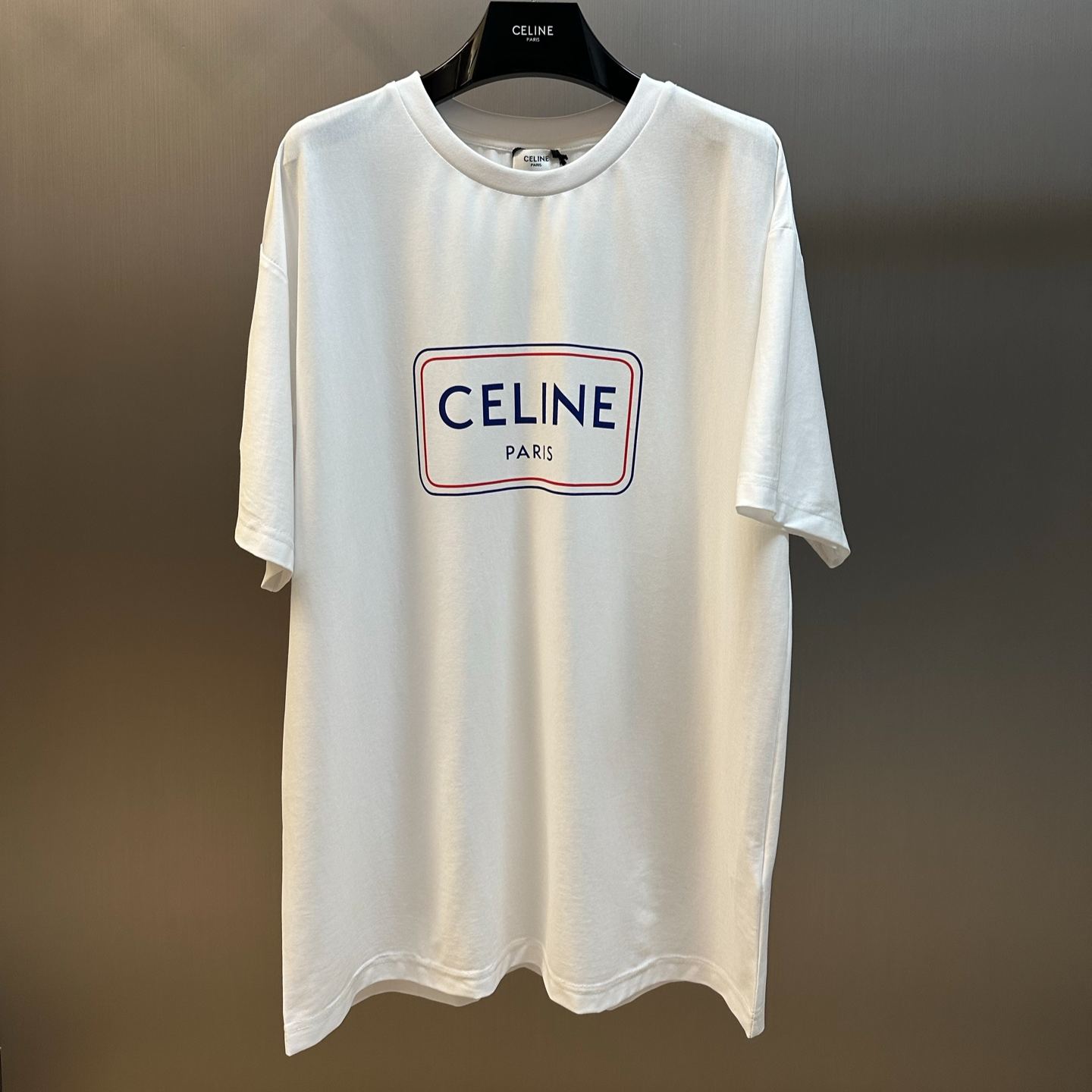 CELINE oversized T-shirt  (RX0IA507Z-GHJ4）