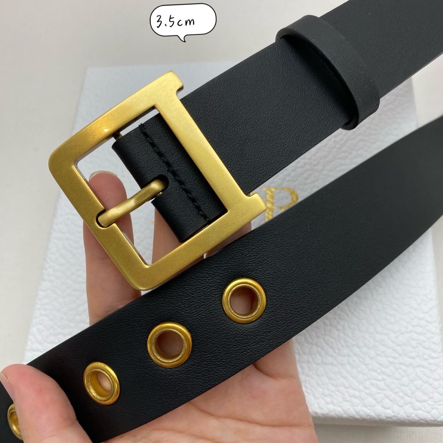 Dior Leather Belts Women's（B0408CVWV-M900）