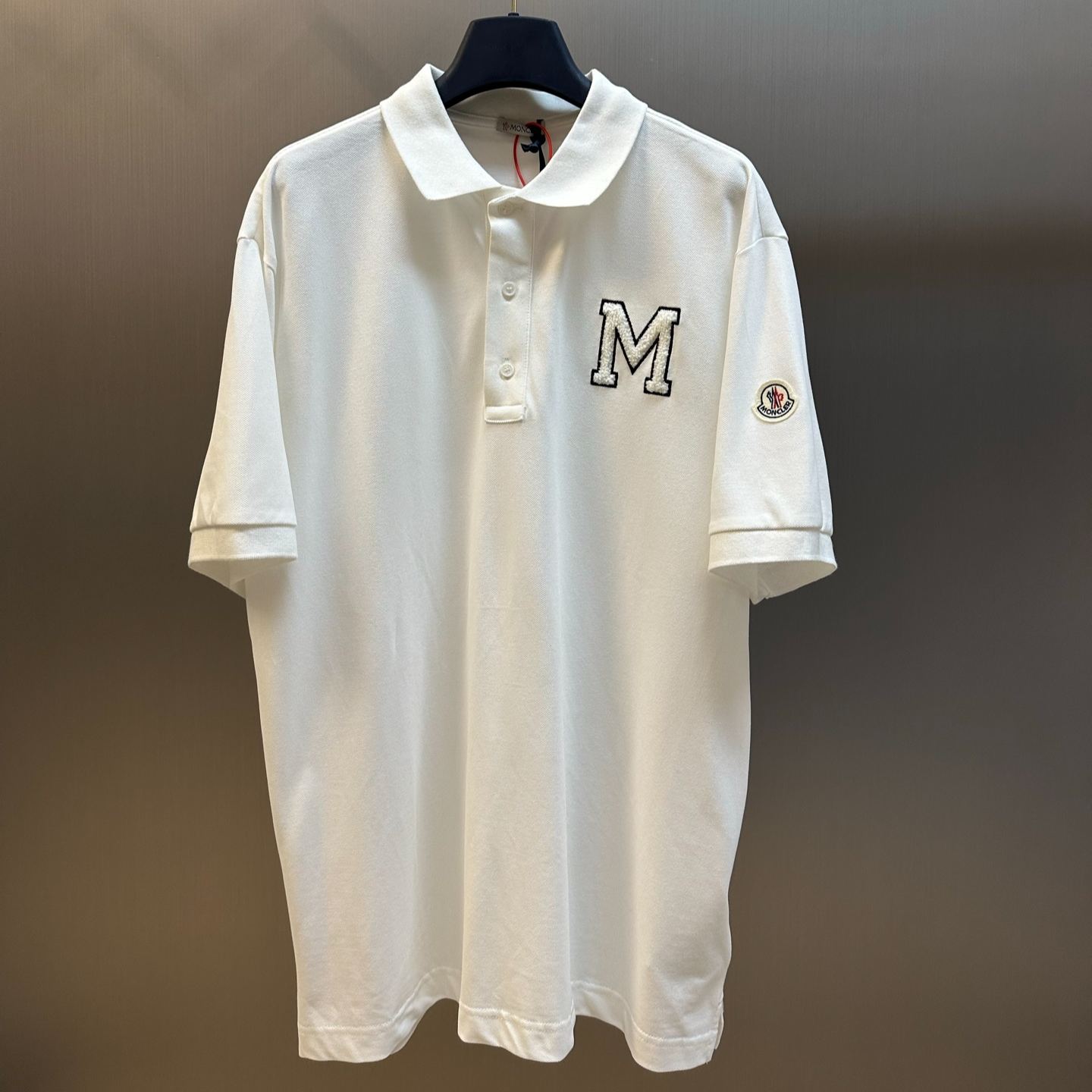 Moncler Monogram Cotton Piquet Polo Shirt（K20918A0000289A16742）