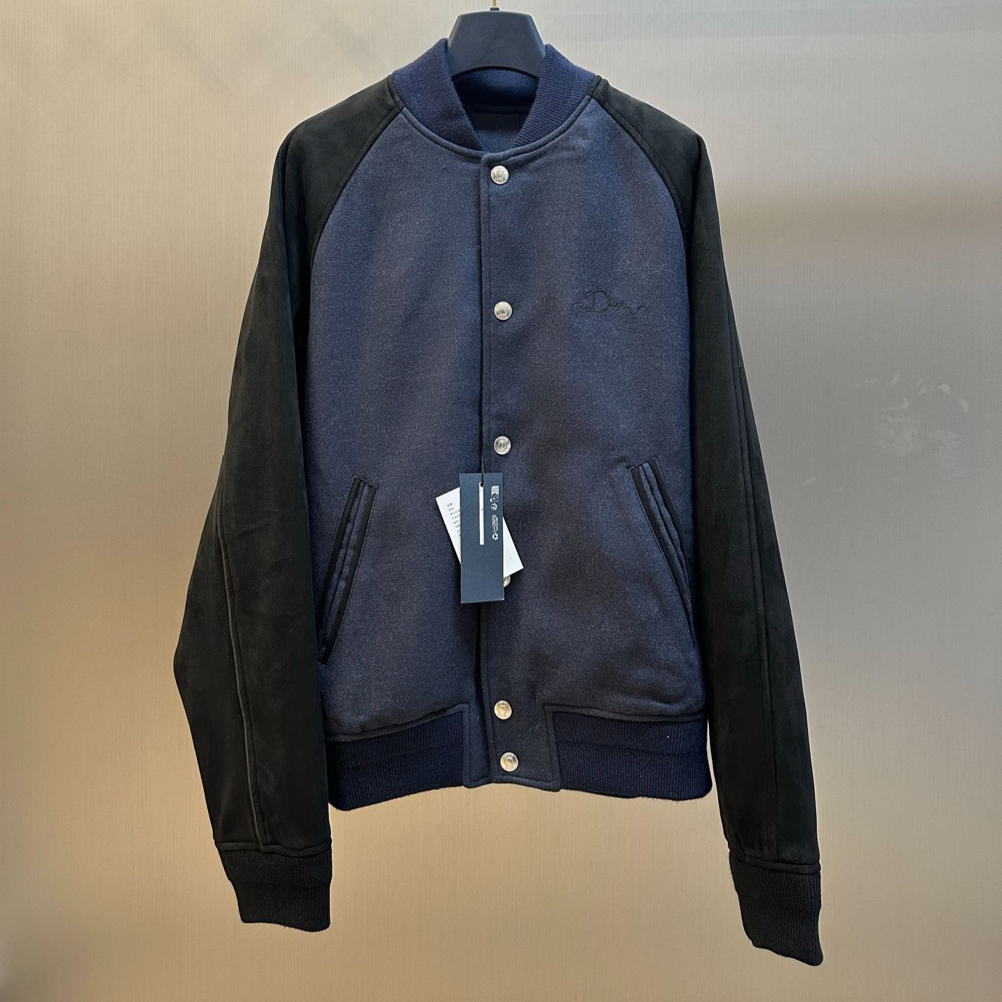 Dior Homme Ribbon Varsity Jacket（613L433A3010-C589）