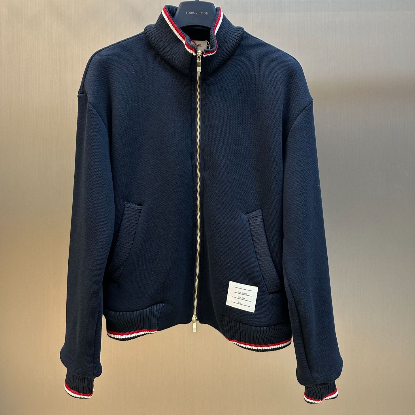 Thom Browne Men's Zip-Up Jacket (MJT545AJ0233-415）