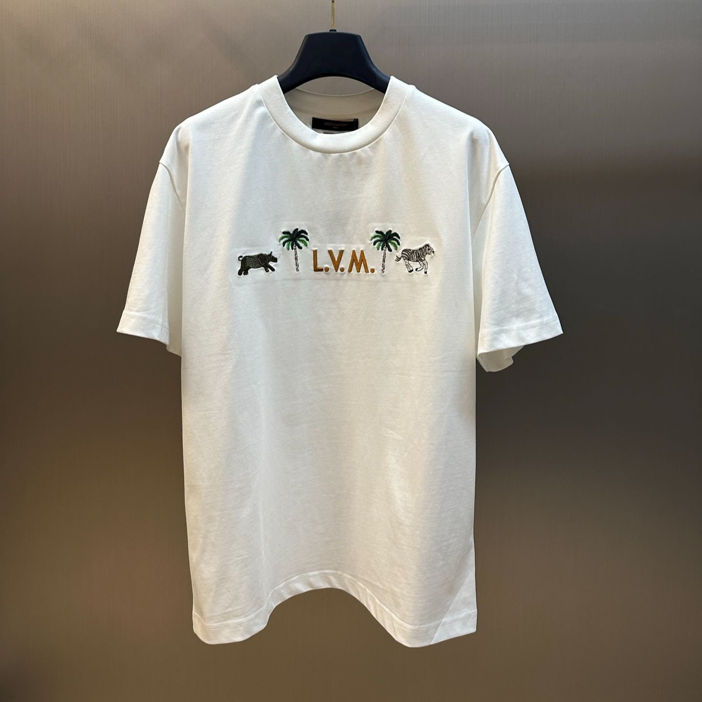 Louis Vuitton X THE DARJEELING LIMITED Embroidered Short Sleeve Size（1AJVQK）