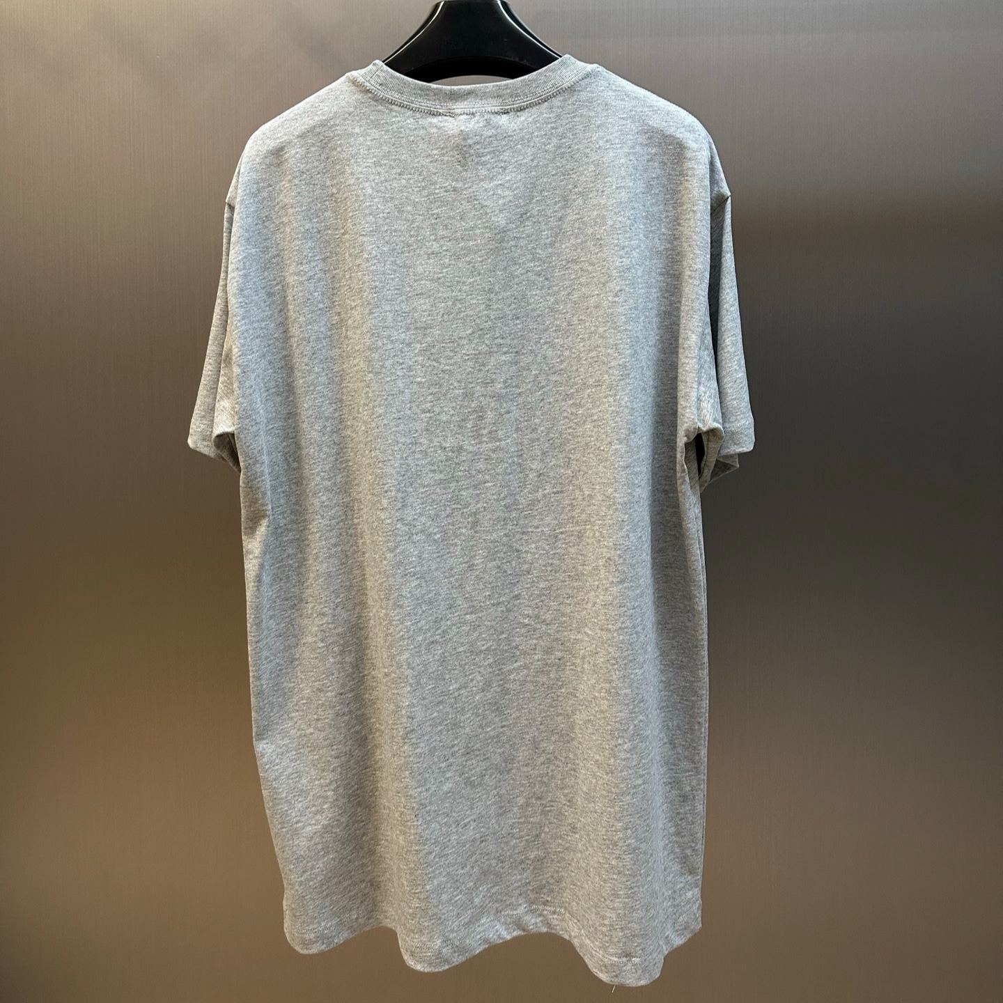 CELINE Cotton Jersey Loose T-Shirt in Grey (RX0CD507Z-GBC6）