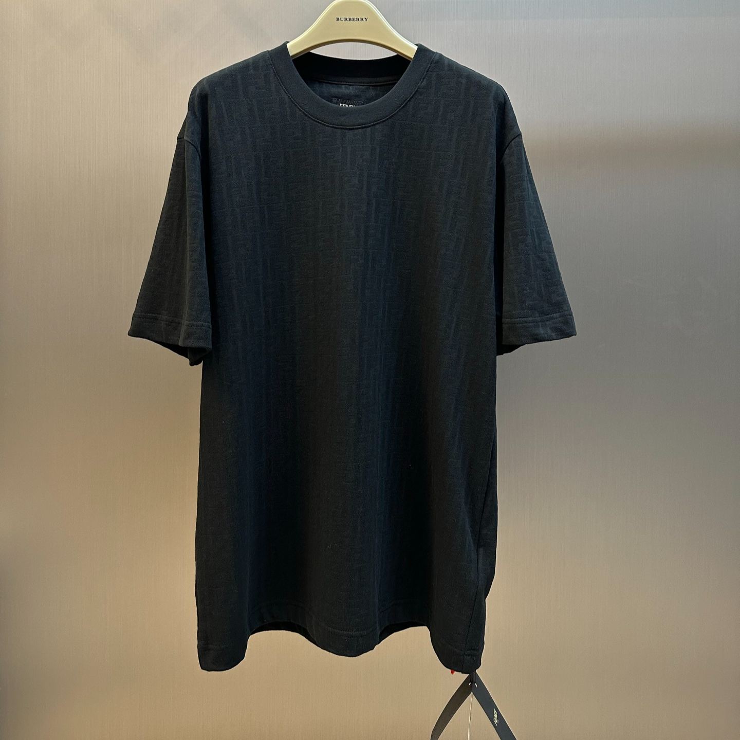 FENDI Piqué FF Jacquard T-shirt (FAF755AR5GF0GME）