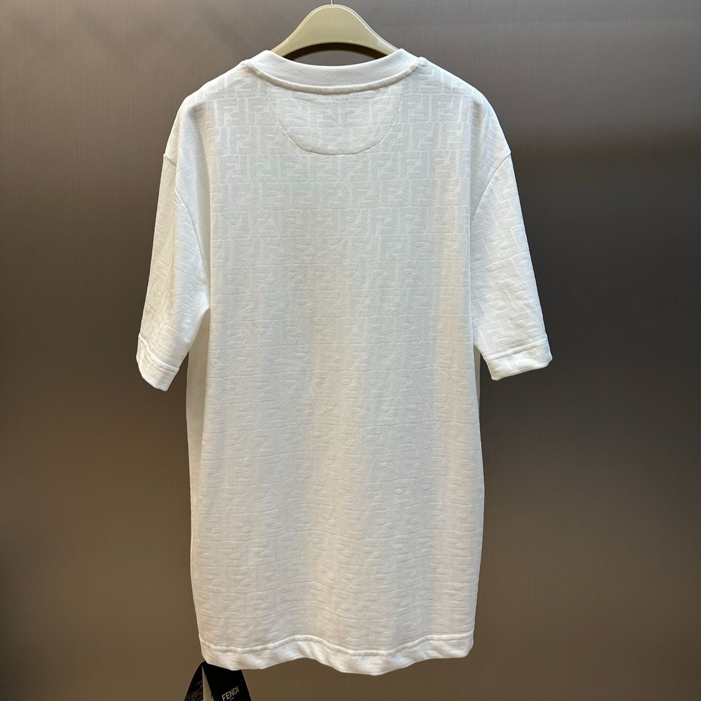 FENDI Piqué FF Jacquard T-shirt (FAF755AR5GF0GME）