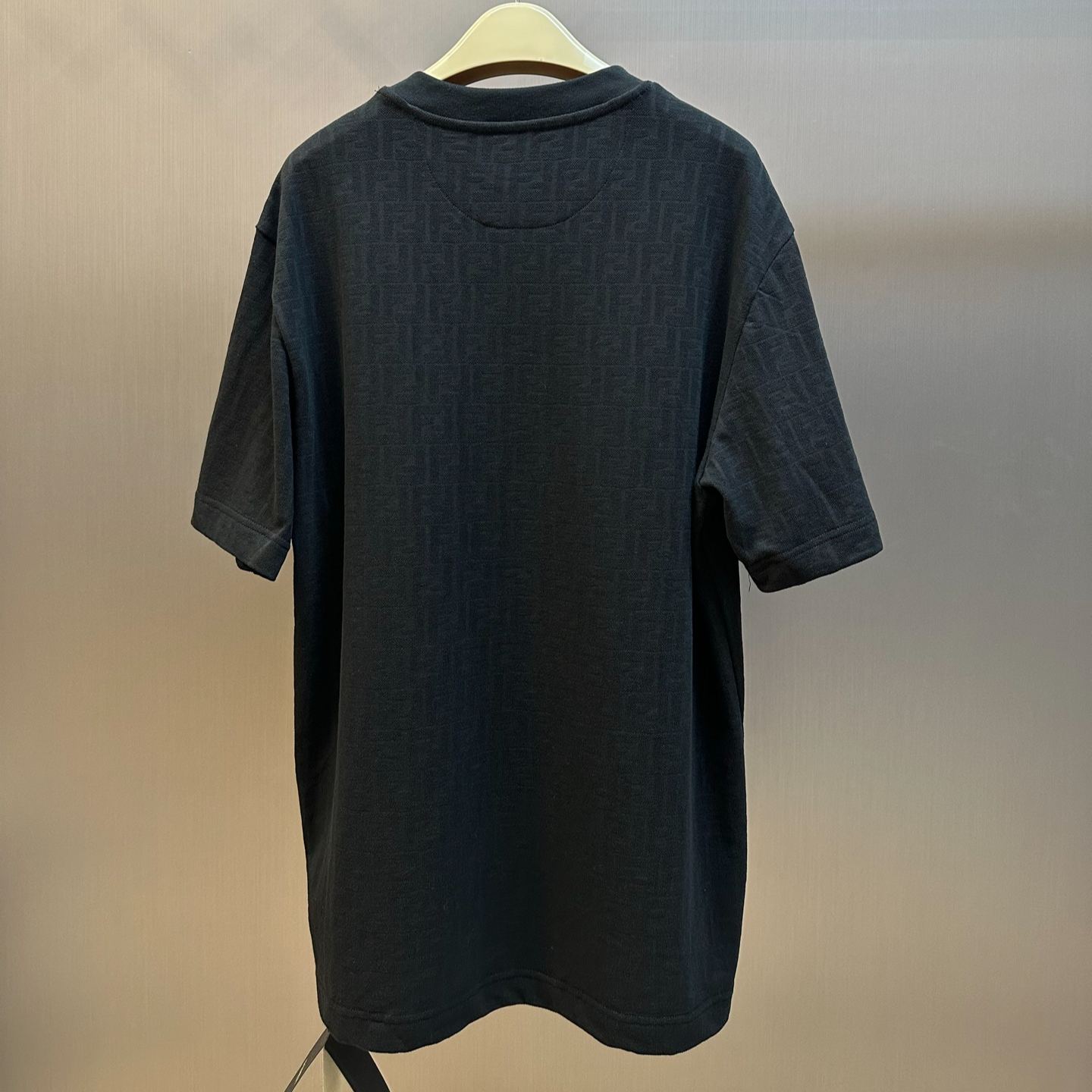 FENDI Piqué FF Jacquard T-shirt (FAF755AR5GF0GME）