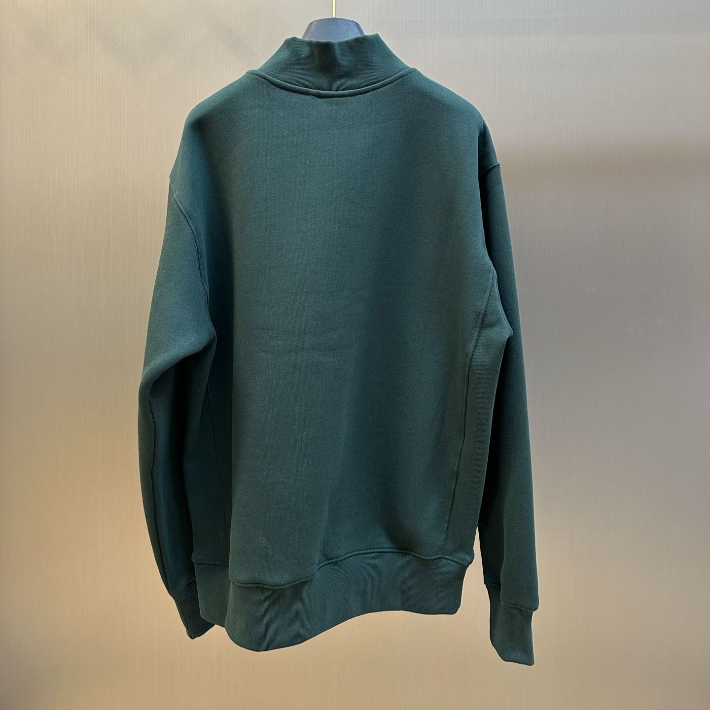 DIOR logo print half-zip stand-up collar sweatshirt（683J605A3035-C680）